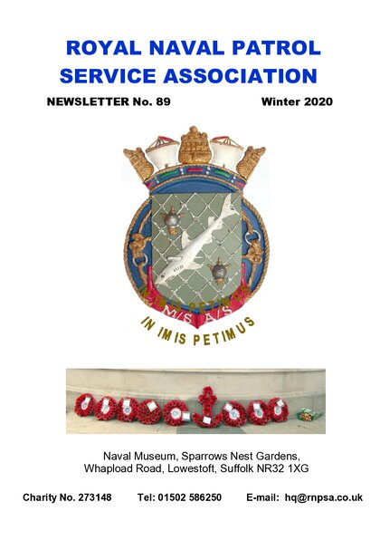 Preview of newsletter 89 winter 2020