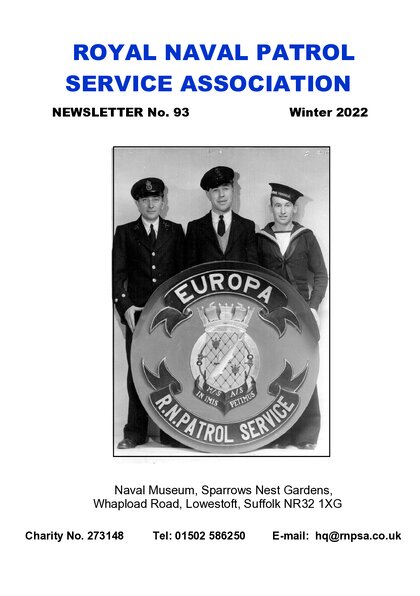 Preview of newsletter 93 winter 2022